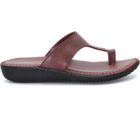 Resim Kadın Bordo Anatomik Parmak Arası Günlük Terlik Bordo 