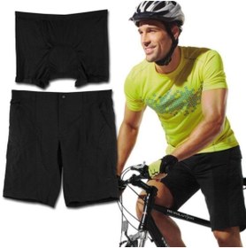 Resim Genel Markalar 1162 Alman Bisiklet Pedli Şortu Su Geçirmez XL Beden Şort Siyah 