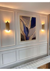 Resim Dekoratif Boyanabilir Poliüretan Duvar Çıtası- 6 Lı Hazır Çerçeve Seti Set 390 