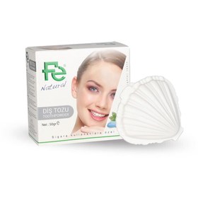 Resim Fe Diş Tozu Naturel 50 g 