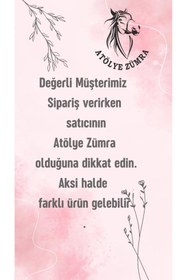 Resim ATÖLYE ZÜMRA Asılabilir Gözlük Kılıfı Kalp Model ( Siyah ) 