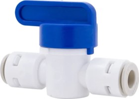 Resim Hyperwell Su Arıtma Cihazı Plastik Ara Vana 1/4’’ Quick - 6mm 