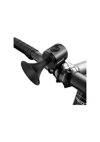 Resim Jzcat Bisiklet Elektrikli Korna Dağ Bisikleti Kompakt Taşınabilir Çan - Siyah 