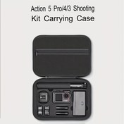 Resim Uyumlu DJI Action 5 Pro Depolama Çantası, Taşınabilir Osmo Pocket 4/3 Spor Kamera Aksesuar Kutusu, Sert Kabuk Düşme Koruma 