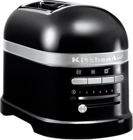 Resim Kitchenaid Artisan 2 Dilim Ekmek Kızartma Makinesi 5KMT2204 Onyx Black-EOB 