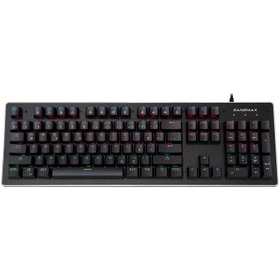 Resim Gamemax GM-X560QU Gerçek Mekanik Multimedya Oyun Klavye 