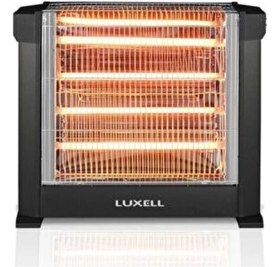 Resim Luxell LX-2760 2200W Quartz Mini Şömine Isıtıcı Açık ve Kapalı Alanlar için Kullanım 