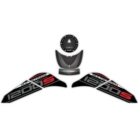 Resim Gp Kompozit Ducati Multistrada 1200 S 2015-2018 Uyumlu Tank Pad S (522063063) 