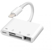 Resim Ipad Iphone 4 in 1 Lighting Tf Sd Card Usb Kamera Görüntü Adaptör Hızlı Kargo Faturalı 1. Kalite Ürün