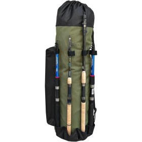Resim Savex Euro Fish Kamış Çantası Boru Tipi Siyah-Haki 80 cm (38004) 