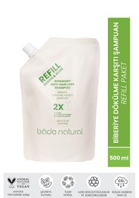 Resim Biberiye Saç Dökülmesi Karşıtı Bakım Şampuan Refill Paket 500 Ml 