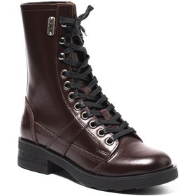 Resim Dark Burgundy Çizme Kadın Oxw002102 Oxs Frank 0021 Mıd W Leather Dk.burgundy Dark Burgundy 