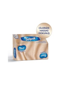 Resim Selpak El Ve Yüz Havlusu Kutulu Kaşmir Özlü 4 80 Yaprak 