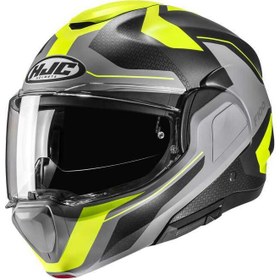 Resim HJC F100 KASK BIOS MC3HSF 