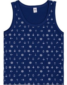 Resim Civil Boys Sailor 2-10 Yaş Erkek Çocuk 2'li Atlet - Standart / 8-9 Yaş 