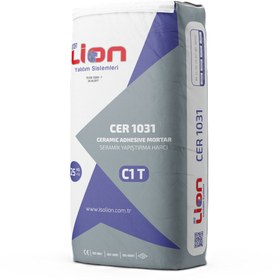 Resim isolion CER 1001 (GRİ) Seramik Yapıştırma Harcı -25 Kg 