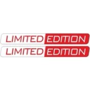 Resim Limited Edıtıon Kırmızı Damla Stıcker 