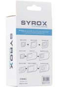 Resim Syrox Nano Sim Kart Dönüştürücü 1 Adet 