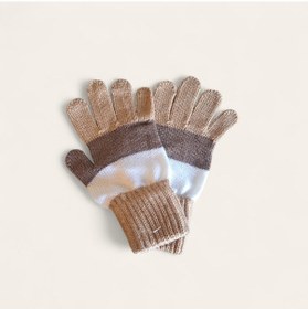 Resim Garson Beden Erkek Çocuk Eldiven Kahverengi - 8-12 Yaş Kahverengi 