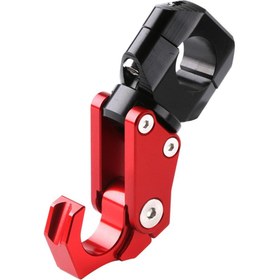 Resim Strade Store Metal Motosiklet Kanca Çanta Depolama Askı Evrensel 22MM Moto Aksesuarları Kırmızı 28MM (Yurt Dışından) 