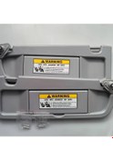 Resim Dashanshop 2006-2011 Honda Civic İçin Sol Sağ Sürücü Yolcu Güneşlik Seti Light Gray 
