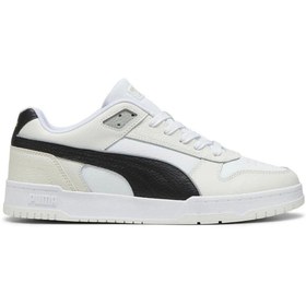 Resim Puma 386373 27 Rebound Game Low White/ Black/vapor Gray Erkek Sneaker 