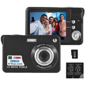 Resim Andoer-2 4k Dijital Kamera Video Kamera Kamera 48mp 2,8 İnç Flaş 32gb Tf Kart Siyah 
