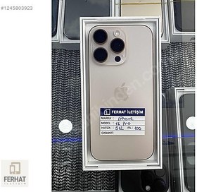 Resim Apple iPhone 16 Pro İkinci El TR | 512 GB | Çöl Titanyum 