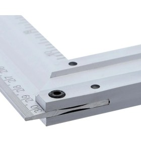 Resim Normadia Alüminyum Marangoz Gönye 500MM, Hassas Ölçüm ve Dayanıklı Tasarım 