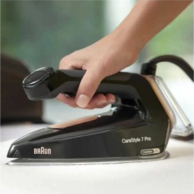 Resim Braun Carestyle 7 Pro IS7286BK Buhar Jeneratörlü Ütü 2700 Watt Güçlü Kireç Önleyici Özellik 