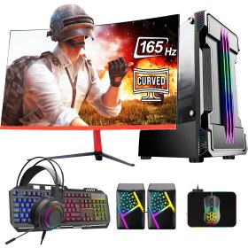 Resim Ramtech Current V150 I5 12400F 32GB Ram 960GB SSD RTX3050 8gb 23.6 Curved Monitör Oyun Pc 