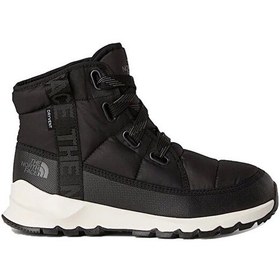 Resim The North Face W Thermoball Lace Up Luxe Wp Kadın Kar Botu Nf0a817wkt01 Siyah Siyah 