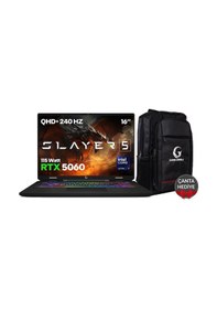 Resim Game Garaj Slayer5 7-5060-C8 Ultra 7 255HX 16 GB 500 GB SSD RTX5060 16" Free Dos Dizüstü Bilgisayar 