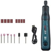 Resim 1 Takım Gravür Uzun Ömürlü Kullanışlı Dayanıklılık Usb Şarj Elektrikli Öğütücü Kalem Seti B 