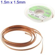 Resim Goot Fitil 1.5Mm X 1.5M Desoldering Sökücü Örgü Teli Cp-1515 