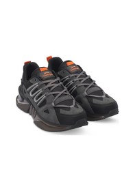 Resim Slazenger Zalar Koyu Gri Siyah Erkek Günlük Sneaker Spor Ayakkabı Sa24re004 - 232 Koyu Gri - Siyah 