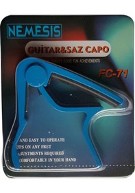 Resim Nemesis Fc-75/bl Gitar Kaposu Mavi Şık Mavi Kaplama Hassas Ay 
