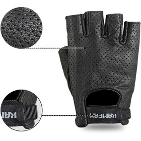 Resim Kamfan Hfg-06 Bisiklet Eldiveni Yarım Parmak 