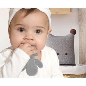 Resim Babyjem Yumuşak Diş Kaşıyıcı Kaktüs Gri 