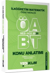 Resim Yediiklim Yayınları 2026 Meb Ags Öabt İlköğretim Matematik Öğretmenliği Konu Anlatımı 