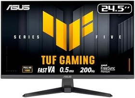 Resim ASUS TUF GAMING VG257Q5A 24.5″ 200Hz 0.5ms Gaming AI ELMB Full HD Fast VA Gaming (Oyuncu) Monitör 