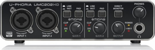 Resim UMC202HD Ses Kartı Behringer