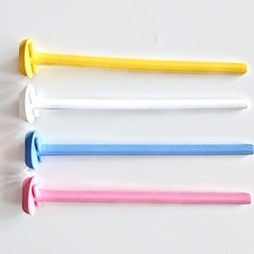 Resim Ahsev Petshop Plastik Kuş Tüneği 18 CM 2 Adet 