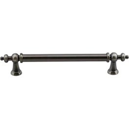 Resim Badem10 Osmanlı Metal Antik Nikel Kulp 160 mm 16 cm Mobilya Çekmece Mutfak Dolabı Dolap Kapak Kulb Kulpu 