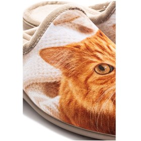 Resim Twigy Filippa-2 Kadın Ev Terliği Bej 36/41 EE0062 Bej 