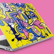 Resim Doodle-5 Notebook Sticker, Laptop sticker,, Hp Sticker, Asus Sticker, 15.6 inç Sticker 