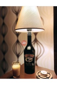 Resim ArtisticDesigns BAILEYS ŞİŞE ABAJUR ŞIK TASARIM 
