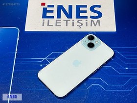 Resim Apple iPhone 15 İkinci El TR | 256 GB | Mavi 