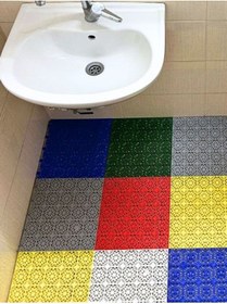 Resim MR MİLREY Plastik Yer Karosu - Tek Parça - Ebatlar 30x30 Cm - Kalınlık 1.5 Cm 