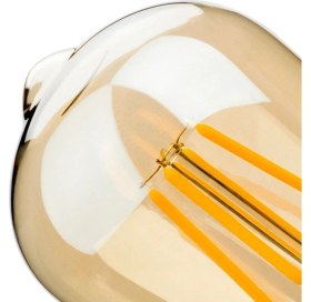 Resim Ucuz Geldi Led Ampul ST64 Armut Ampul Dim Edilebilir Rustik Ampul 4 Watt E27 Duy Gün Işığı 5 Adet 